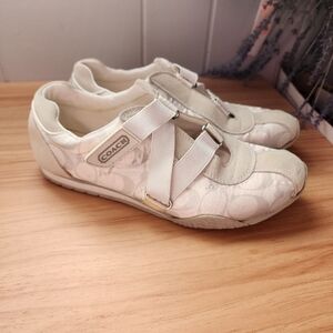 Coach Women's White Casual Sneakers Size 7